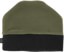 Spiral Wax Co Baker Fleece Beanie - olive - reverse