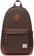 Herschel Supply Heritage V2 Backpack - chocolate brown crosshatch/tan