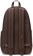 Herschel Supply Heritage V2 Backpack - chocolate brown crosshatch/tan - reverse