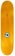 Transportation Unit Mikey Pro 8.25 Skateboard Deck - yellow/orange - top