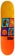 Transportation Unit Mikey Pro 8.25 Skateboard Deck - yellow/orange