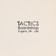 Tactics Eugene Shop T-Shirt - natural - front detail