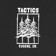 Tactics Eugene Trees T-Shirt - black - front detail