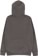 Independent Skull Span Hoodie - charcoal - reverse