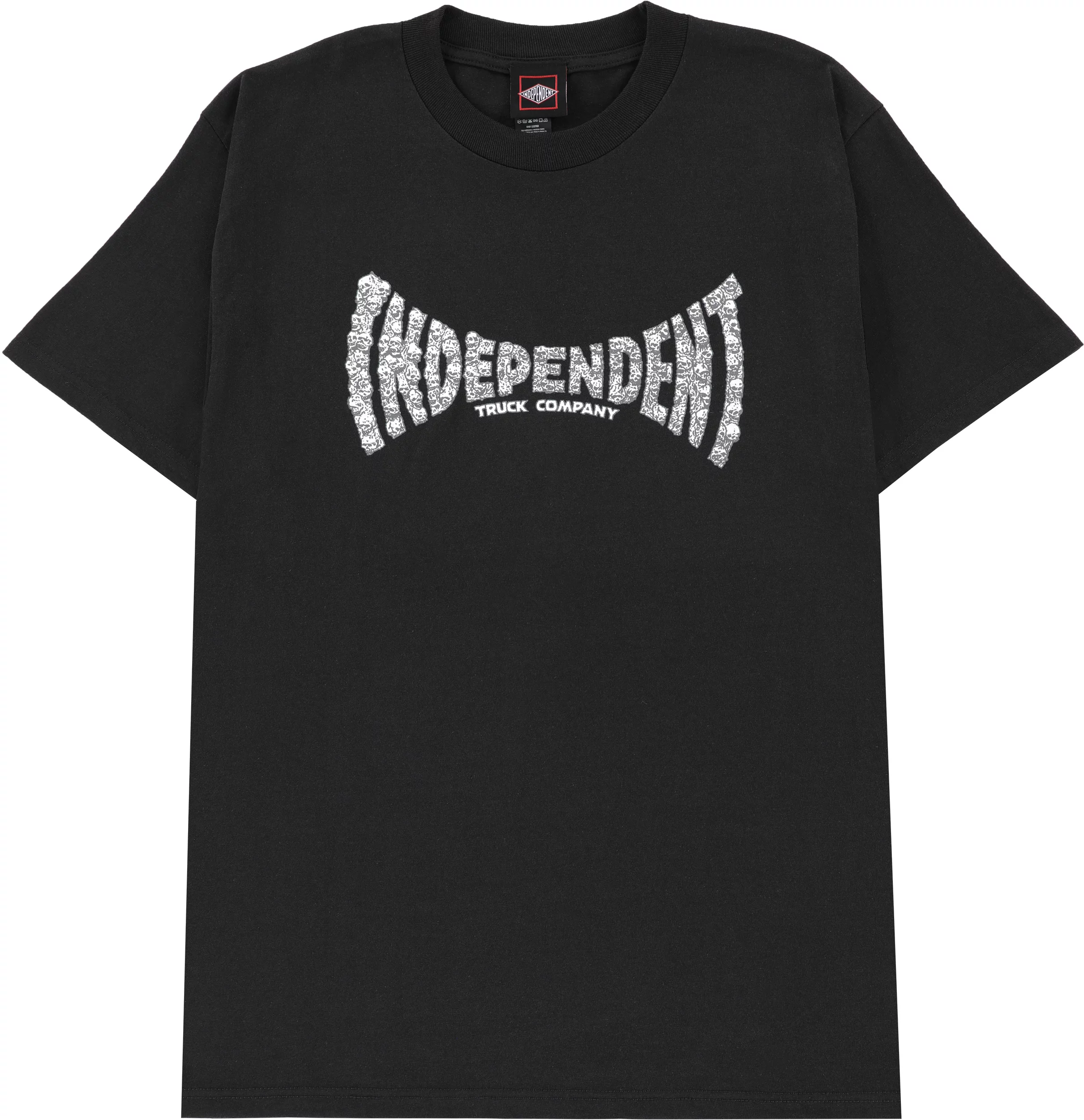 【INDEPENDENT】 GFL TRUCK CO. S/S REGULAR T-SHIRT BLACK Vintage Independent Truck Co. Built To Grind Skate Black Tee
