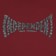 Independent Skull Span T-Shirt - burgundy - front detail