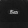 Brixton Parsons LP Strapback Hat - black cord - front detail