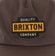 Brixton Osborn Snapback Hat - pinecone brown - front detail