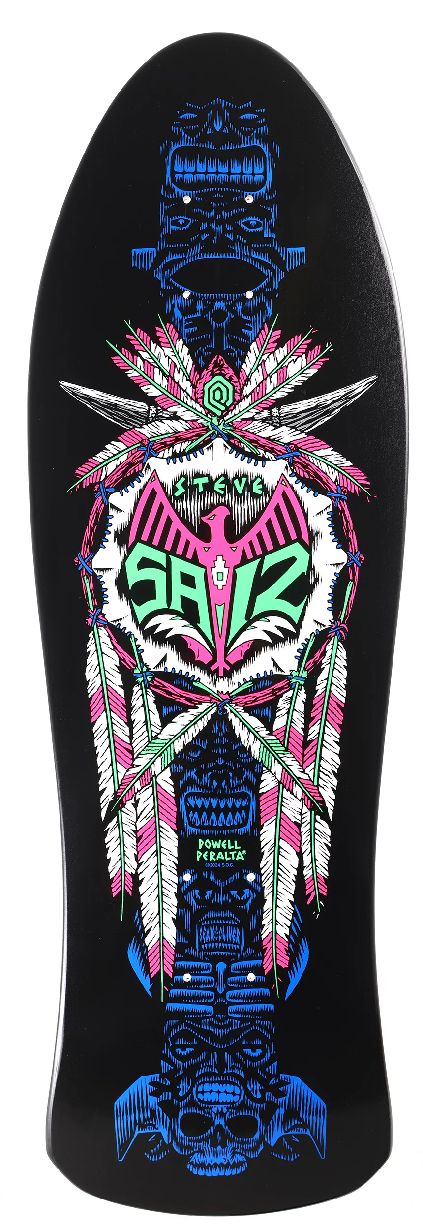Powell Peralta Steve Saiz Totem 10.0 Skateboard Deck | Tactics