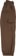 Autumn Cargo Pant - brown/black - fold