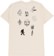 Autumn Hieroglyphics T-Shirt - natural - reverse