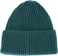 Jones Anchorage Recycled Beanie - pacific teal - reverse