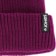 Jones Kodiak Recycled Beanie - deep purple - front detail