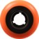 Snot Heroin x Snot Shelloween OG Shape Skateboard Wheels - orange/black core (99a) - reverse