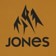 Jones Truckee Organic T-Shirt - sierra brown - front detail
