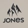 Jones Truckee Organic T-Shirt - smoke gray - front detail