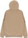 Public Sum Zip Hoodie - brown - reverse