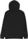 Corduroy Amis Hoodie - black - reverse