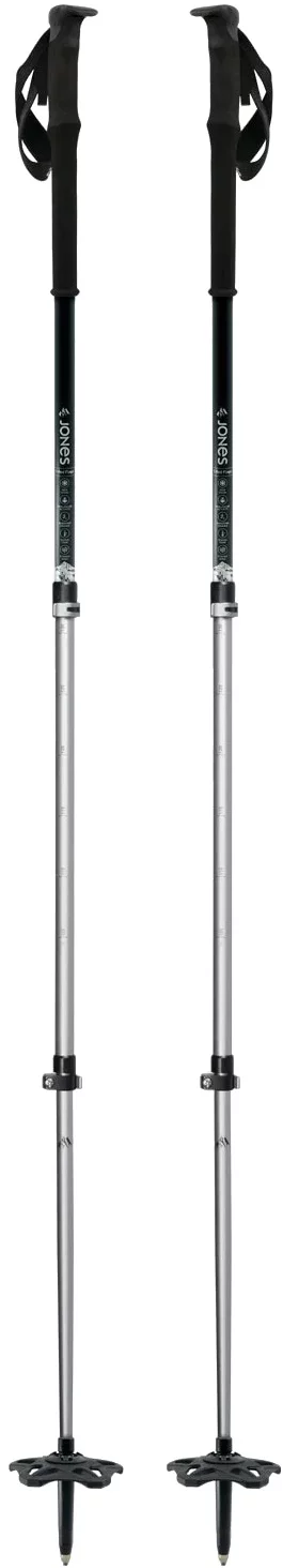 Jones Talon Splitboard Poles - silver | Tactics