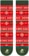 Stance Elf I Know Him Crew Sock - red - front