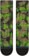 Stance The Grinch Down In Whoville Crew Sock - black - front