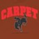Carpet Cowboy T-Shirt - brown - front detail