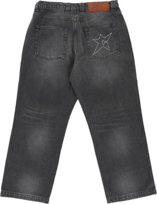 Carpet C-Star Stitch Denim Jeans - fade black | Tactics