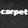 Carpet Sun Fade Hoodie - black - front detail