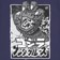 Santa Cruz Godzilla Hand Front T-Shirt - navy - front detail