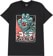 Santa Cruz Godzilla Hand Front T-Shirt - black