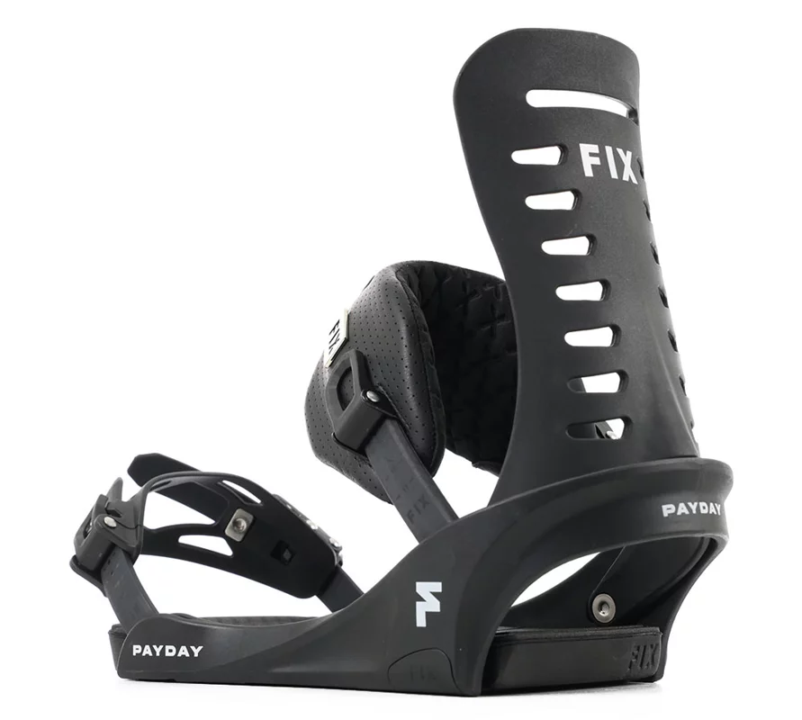 Fix Payday Snowboard Bindings 2025 - black | Tactics