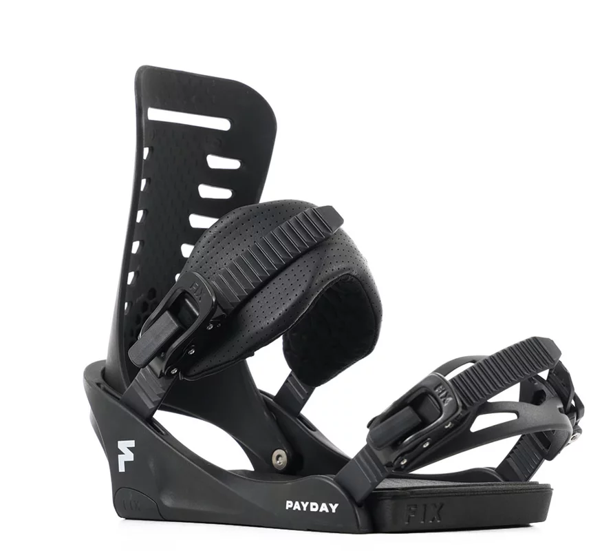 Fix Payday Snowboard Bindings 2025 - black | Tactics