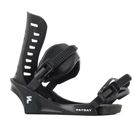 Fix Payday Snowboard Bindings 2025 - black