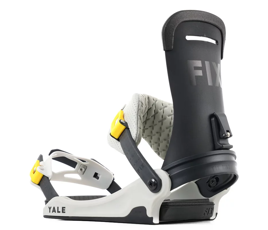 Fix Yale Snowboard Bindings 2025 - light grey | Tactics