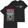 Santa Cruz Godzilla Destroyer Stripes T-Shirt - black