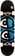 Krooked Eyes Foil 8.0 Complete Skateboard