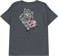 Santa Cruz Kids Godzilla Mecha Hand T-Shirt - dark heather - reverse