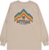 Autumn Hat Co L/S T-Shirt - sand - reverse