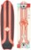 Globe Sidewalk Slider 28" Complete Cruiser Skateboard - red/spider