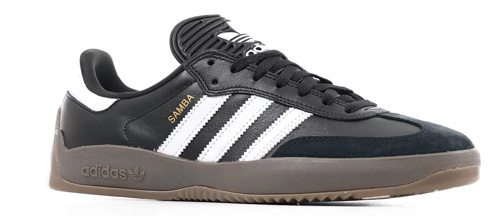 【Adidas コリア】 Puig Samba Adidas PUIG Samba Skate Shoes - core black/footwear white