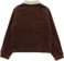 Brixton Cable Sherpa Lined Trucker Jacket - pinecone brown - reverse