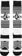 Volcom Horizon Wool Blend OTC Snowboard Socks - white - front