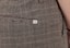 Brixton Women's Ludlow Trouser Pants - brown/cream houndstooth - reverse detail
