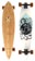 Arbor Fish Bamboo 37" Complete Longboard - black trucks / trans amber wheels