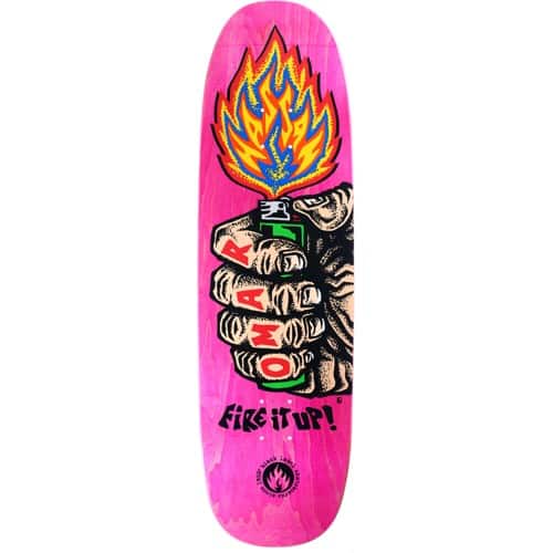 （Bender）BLACK LABEL FIRE IT UP Deck BLACK LABEL | Fire it Up | Omar Hassan Pro Skateboard Deck