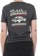 Brixton Women's Speed And Service Fitted Crew T-Shirt - washed black worn wash - reverse