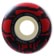 Bones 100's OG Formula V4 Wide Skateboard Wheels - white/red mummy skulls (100a)