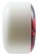 Bones 100's OG Formula V4 Wide Skateboard Wheels - white/red mummy skulls (100a) - side