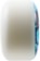 Bones 100's OG Formula V4 Wide Skateboard Wheels - white/blue mummy skulls (100a) - side