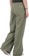 Brixton Women's Vintage Military Lw Pants - olive surplus/white cap pinstripe - reverse